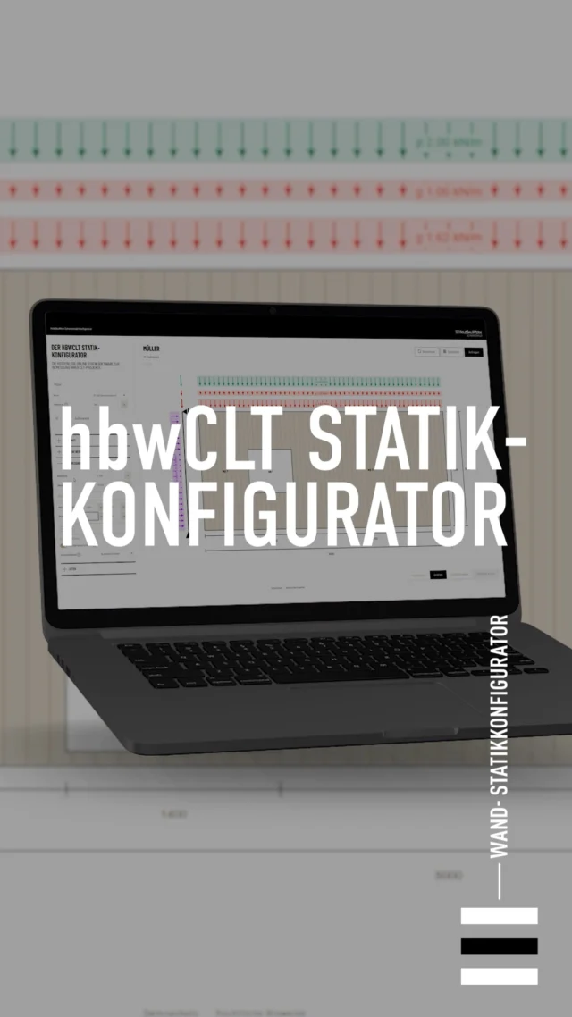 hbwCLT online Wandbemessung

Ein weiterer Schritt für die digitale Bemessung im modernen Holzbau: Nach dem erfolgreichen Start mit unserem hbwCLT online Konfigurator für Decken ist nun auch die Wandbemessung online.

Mit dem hbwCLT Statik-Konfigurator steht ein kostenloses Online-Tool zur Verfügung, das die statische Bemessung von CLT-Projekten direkt im Browser ermöglicht – ganz ohne Installation.

Die Anwendung basiert auf der bewährten DC-Statik Software.

Was erwartet euch?

👉 Einfache statische Bemessung für Wände ,Decken und Durchlaufträger hochkant

👉 Sofort einsatzbereit – jederzeit und überall

👉 PDF-Nachweis zum direkten Download

Wir freuen uns, diese Lösung gemeinsam mit @dietrichs_technology realisiert zu haben.

🔗 Jetzt direkt ausprobieren: https://www.holzbauwerk-schwarzwald.de/statik

#HolzBauWerk #HBW #hbwCLT #CLT #Brettsperrholz #Holzbau #Statik #Ingenieurbau #DigitaleLösungen #BauenmitHolz #Webanwendung #DCOnline #DCStatik